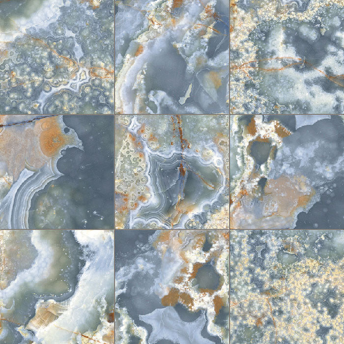 6x6 Swimming Pool Cross Emerald porcelain tile - Industry Tile